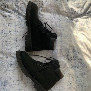 Black Timberland Boots